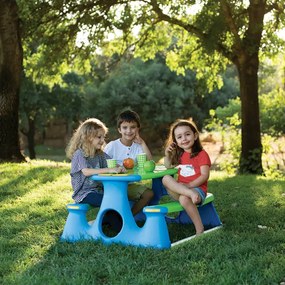 Panca Da Picnic Per Bambini 89,5x84,5x48 Cm İn Polipropilene /