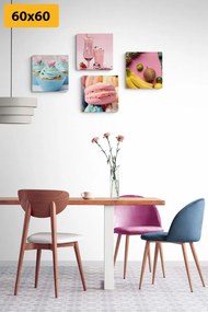 Set di quadri – Per gli amanti dei dolci