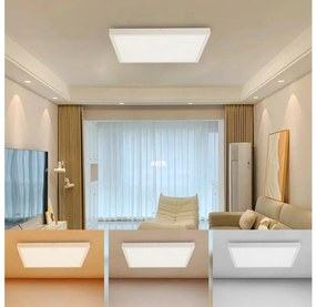 Brilagi - Lampada LED da bagno FRAME LED/50W/230V 3000/4000/6000K IP44 bianco