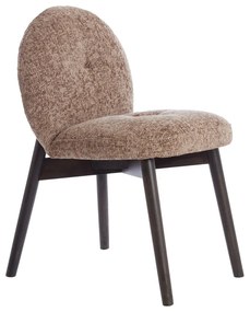 Set di sedie da pranzo marrone in imbottito 2 pz Sinosa – Light &amp; Living