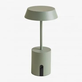 Lampada da tavolo da esterno LED senza fili Uliana Celadon Mousse - Sklum