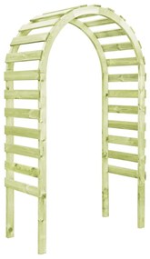 Pergolato Da Giardino 130x60x230cm Legno Di Pino Impregnato /