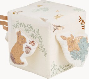 Cubo attività per bambini in cotone Woodland