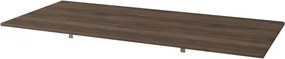 Top per lavabo Domino BADEN HAUS L 101 x H 1 x P 46 cm noce mdf