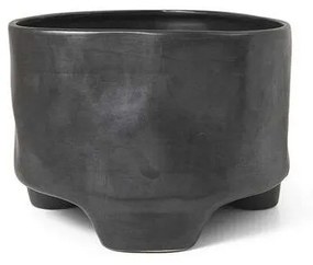 Ferm Living - Esca Pot Large Black ferm LIVING