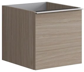 Struttura semi colonna da bagno Pixel2 cassetti olmo rousseau L 40 x H 40 x P 45.5 cm