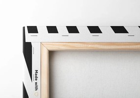Stampa su tela – Illusione in bianco e nero