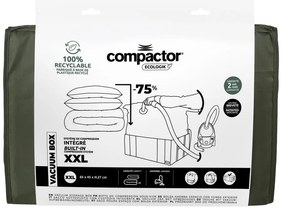 Organizer per vestiti sottovuoto in tessuto 65x45x27 cm Ecologik – Compactor