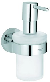 Dispenser Essentials bianco e inox in vetro 0.16 l