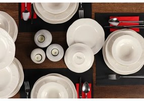 Set da tavola 24 pezzi, bianco/porcellana