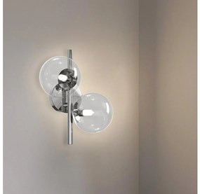 ONLI - Applique da parete KIMBERLY 2xG9/6W/230V cromo lucido