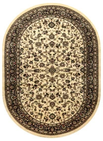 Tappeto ROYAL ADR ovale disegno 1745 caramello