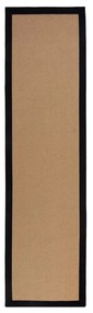 Runner in iuta di colore naturale 60x600 cm Kira - Flair Rugs