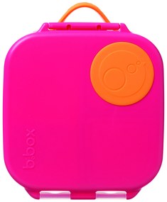 Box porta merenda medio – rosa/arancione