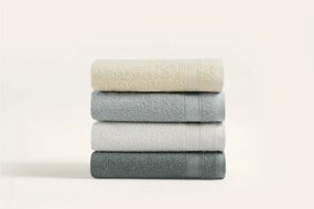 Set di 4 asciugamani in spugna di cotone 50x90 cm - Foutastic