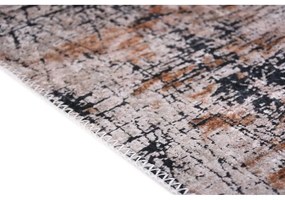 Passatoia blu lavabile 80x300 cm Abstract Colors – Vitaus