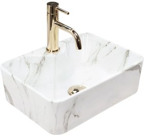 Lavabo da appoggio REA Kelly Mini Aiax Shiny