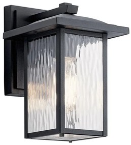 Kichler KL-CAPPANNA-S-BKT - Lampada da parete esterna con CAPPANNA 1xE27/60W/230V IP44