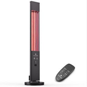 blumfeldt Heat Guru Plus 3000 In &amp; Out - Stufa radiante, 3000W, 3 livelli, telecomando