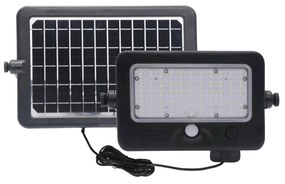 Faro Led Con Pannello Solare 1100 Lumen
