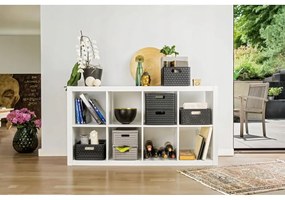 Cestino beige in plastica riciclata Country - Rotho