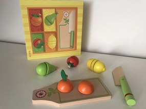 Affettare frutta e verdura