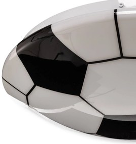 Lindby Zeddi plafoniera LED stile calcio