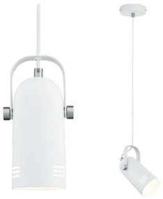 Paulmann 79767 - LED RGBW 1xE27/15W Lampada a sospensione su cavo LAVEA 230V bianco