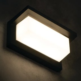 Kanlux 45817 - Applique da parete per esterni a LED LERTO LED/12W/230V IP54 nero