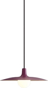 Lampada a sospensione retrò viola per sistema a binario monofase - Slimline Panzi