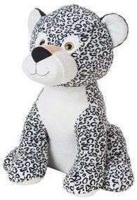 Peluche Jeni Leopardo Grigio 80 cm