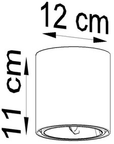 Sollux SL.0695 - Faretto TIUBE1xGU10-AR111/10W/230V