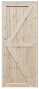Porta interna scorrevole Loft in legno colore beige, L 70 x H 210 cm, apertura reversibile