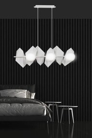 Lampadario a Sospensione DRIFTON 6 BLACK e WHITE Colore Nero