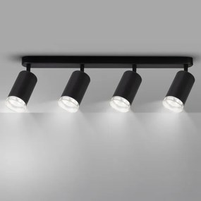 Brilagi - Luce Spot da bagno SELE 4xGU10/30W/230V IP44 nero