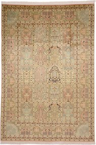 Cashmere Silk Tappeto 200 x 290 (Indian) Annodato A Mano
