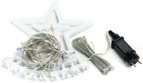 Aigostar - LED RGBICW Decorazione natalizia per esterni 250 LED/230V 2,5m IP44 + telecomando