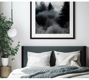 Lampadario a sospensione con filo FIRA 1xE27/60W/230V nero