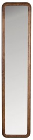 Specchio da parete con cornice in legno 26x120 cm Nyko - White Label