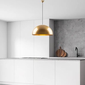 Lampadario a sospensione con filo KURE 1xE27/40W/230V oro