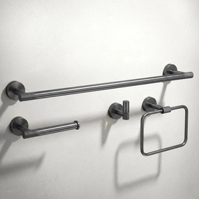 Set accessori da bagno GRID Titan 4 pezzi