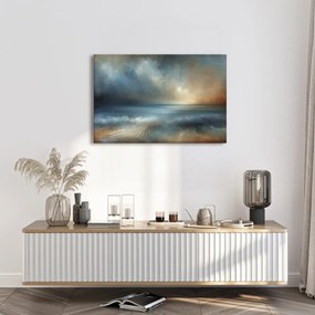 Quadro su tela – Mare e tramonto