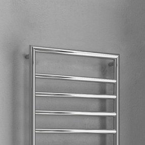 Scalda salviette bagno 900x500mm cromato interasse 462 mm KAM-D7009C - KAMALU