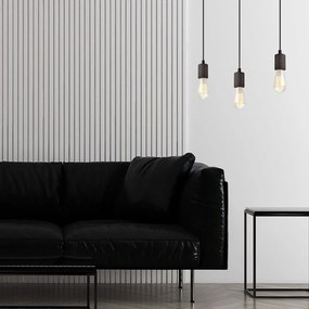 Apparecchio a sospensione nero Leon - LAMKUR