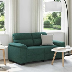 Divano A 2 Posti Verde Scuro 120 Cm İn Tessuto /