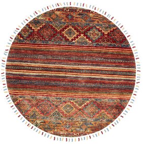 Samarkand Tappeto orientale 90 x 90 (Pakistan) Annodato A Mano
