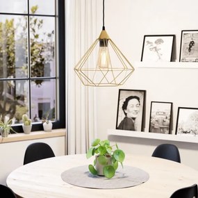 Eglo 43679 - Lampadario su corda  TARBES 1xE27/60W/230V d. 32,5 cm