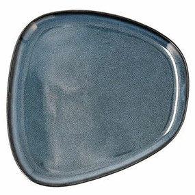 Piatto Piano Bidasoa Ikonic Ceramica Azzurro (14 x 13,6 x 0,8 cm) (Pack 12x)