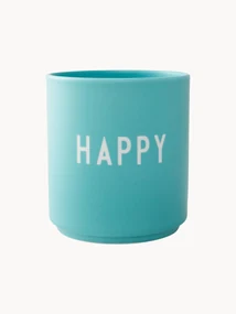Tazza di design con scritta Favourite HAPPY