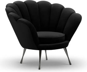 Poltrona Kingston in velluto - H76 cm